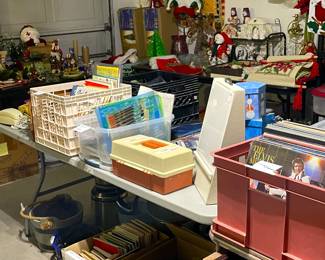 Picture frames (all sizes).  Various "How to" calligraphy books and calligraphy supplies.