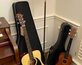 Franciscan Baritone Ukulele and case.