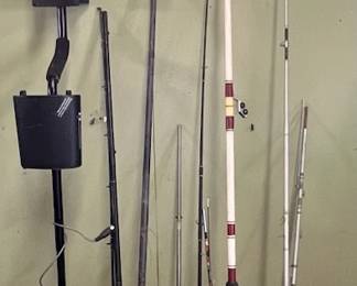 Fishing Rodsreels And A Medal Detector