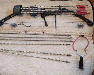 High Country Cross Bow And Hunting Arrows