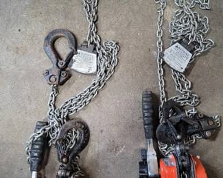 Two Lever Hoists