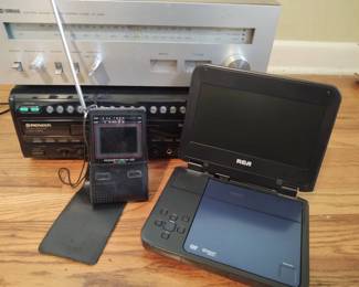 Kareoke Music Player Portable Dvd Player Handheld Tv