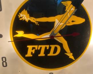 Vintage FTD Wall Clock