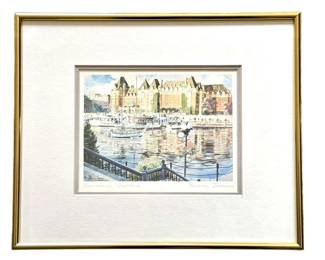 Blaine Jackson Romancing Victoria  Framed Artwork