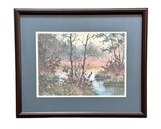 Diane Anderson Sunrise Signed  Numbered Print