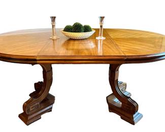 Vintage Drexel Pedestal Table