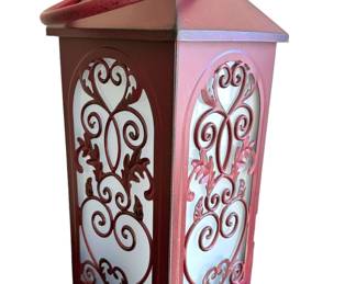 Metal Battery Operated Indoor Outdoor Lantern