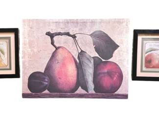 Fruit Themed Artwork Set