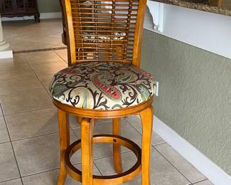 Set of 5 bar height stools 