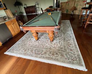 8x11 hand knotted rug