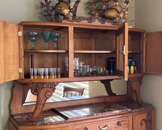 Some vintage glassware