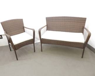 Newer Patio Couch and Chair
