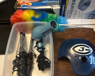 That is a Bay City John Glenn  High School Football Helmet on Plaque. Maybe a retired #? 