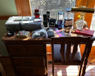 A great student desk with chair! 