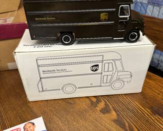 This is an excellent metal UPS truck with the original box! Mint! 