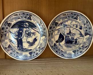Hans Brinker Delft Collectors Plates. Signed and numbered. Circa 1982.