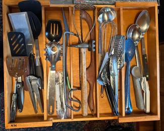 Kitchen utensils of all kinds! 