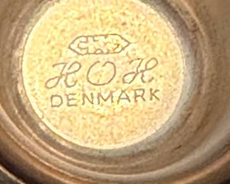 A great little pair of Vintage silver plated HOH Denmark 1960 MCM Candle Holders! 