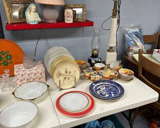 Vintage assorted china! Faltzgraff, Homer Laughlin, Franciscan and more! 