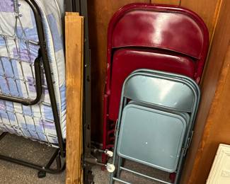 We have metal chairs for adult s and kids! 