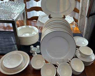 Two excellent sets of china! Great for everyday use! Fostoria and more! 