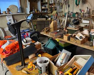 A garage FILLED with great stuff! Come dig until your hearts content! 