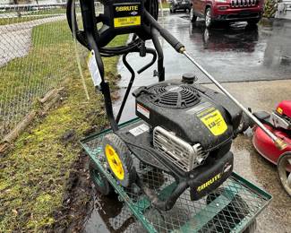 Nice gardening cart and the first of TWO power washers we have!