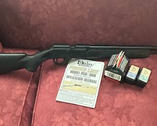 A Daisy Power Line BB Gun, with BB’s. Model #856/860 w/Manual. 