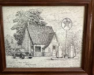 Great art work throughout the house! 