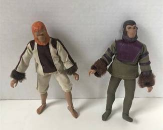 1972 Mego Planet of The Apes Figurines 