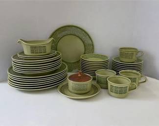 1960's Taylor, Smith & Taylor Oasis Green China Collection 