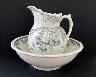 Johnson Bros Hop Pitcher Bowl 