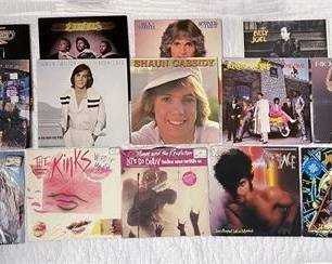  Vinyl LP Collection Prince, Kinks, Def Leppard  More
