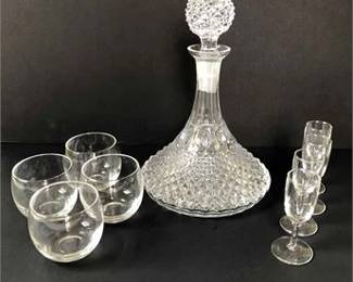 Crystal Liquor Decanter 