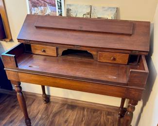 Antique wooden desk