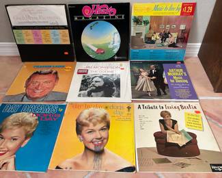 LP's including a clean copy of Jim Morrison & the Doors