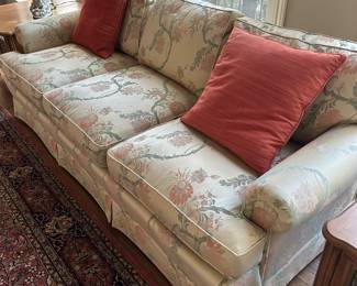 Chinoiserie Hollywood Regency 7' Sofa 7',( cushions sold separately) $525