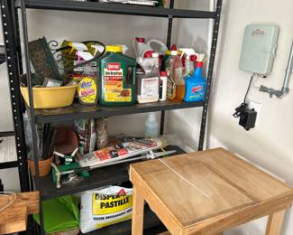 Pesticides 
Shelves