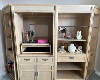 Stanley Furniture- Bookcase and Entertainment Center
