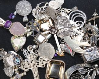 Sterling Pendants 