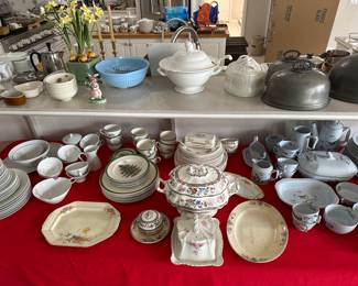 Dishes and Kitchen serving dishes