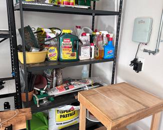 Plant Insecticides
Wooden table on casters