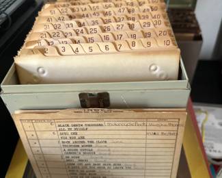 Box of 45RPM Records