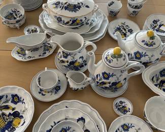 Spode - “Blue Bird” China
100 pc. Set