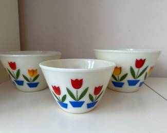 Fire-King 
3pc. Oven Ware