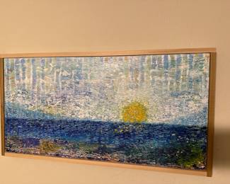 “Sunset” oil painting 