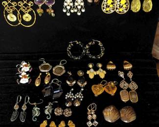 24 Pair Pierced Earrings