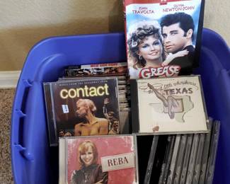 Over 36 Assorted CDs DVDs