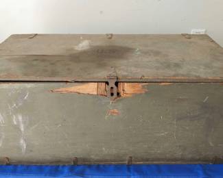Military Foot Locker Storage Chest