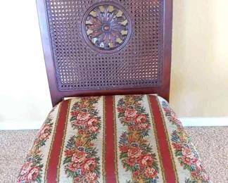 Unique Double WickerBack Chair